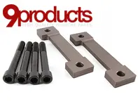 Brake Caliper Adapter Brackets Rear Upgrade to 350MM Disc 996TT / 996 C4S / 997 C2S / 997 C4S - 99735240502, 99735240602