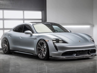 Spoiler- und Diffusor-Kit aus Kohlefaser. Porsche Taycan Turbo / Turbo S
