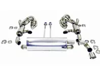 CARGRAPHIC GT Sportuitlaatsysteem met verwarming en ID42 GT-spruitstukken Porsche 964 Carrera 2/4/RS - 96411104504, 96411104605, 96411104502, 96421103905, 96421103932, 96421104004