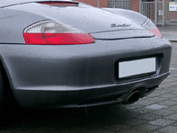 Spoiler posteriore/paraurti 2003 Facelift. Porsche 986 Boxster - 98650541108G2X, 98650541113