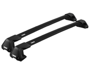 Système de barres de toit Thule Edge Black pour Porsche 971 Panamera Sport Turismo 2018>> - 720500, 721520, 721420, 145155