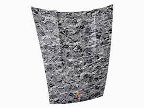 911 Motorhauben-Wandbild – Motorsport 911 GT3 R Camo-Lackierung