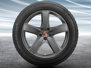 19' Macan Sport Classic lichtmetalen velgen & zomerbanden origineel Porsche - 95B044665E