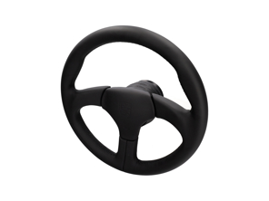 Sportstuur zonder airbag Zwart met zwarte stiksels. Porsche 911/959 - 000043161108YR