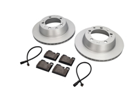 Pastiglie freno posteriori e pacchetto disco freno. Porsche 944 Auto senza ABS - 94435204105, 94435295102, 94461221104