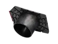 Plaque de retenue du pare-chocs avant. Porsche 987.2 Boxster / 987C Cayman - 98750556102, 98750556202