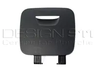 Lid for maintenance cup. Satin Black. Porsche 987 Boxster / 987C Cayman - 9875513720101C