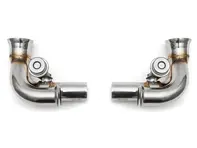 Silenziatore di scarico / Silenziatore Bypass Tubi VALVOLATI. Porsche 997 GT3 - 99711104790, 99711104795, 99711104890, 99711104895