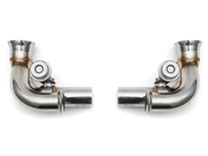 Uitlaat Demper / Geluiddemper Bypass Leidingen VENTIEL. Porsche 997 GT3 - 99711104790, 99711104795, 99711104890, 99711104895