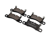 Pastillas de freno, Traseras. Porsche 991 3.4L / 718 / 9YA Cayena - 99135293902, P65042, 9Y0698451B, 9Y0698451AE, 9Y0698451J, 9Y0698451AD, 9Y0698451B, 99135293904
