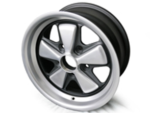 15' Ultralite Anodized look Fuchs Style Alloy Wheels 7.0J ET23.3 For Porsche Car