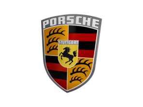 Enamel plate Porsche Classic - Porsche Crest 46x36cm - 64470100710