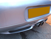 后下扰流板 2003 款外观。保时捷 986 Boxster - 98650542200