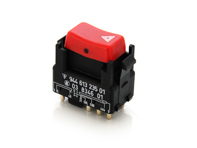 Hazard warning light switch. Porsche 964 / 968 / 993 - 94461323501N05, 94461323502N05