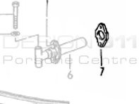 Base paraurti anteriore. Porsche 993 1994-98 - 99650577500, 96450577500