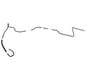 Linea di ritorno del servosterzo. Porsche 986 Boxster / 996 >>2001 con guida a destra - 99634745012, 99634745008, 99634745003