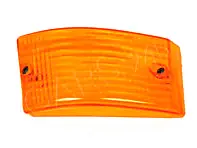 Verre de clignotant avant, couleur ambre. Porsche 924 / 944 / 944S - 477953161, 477953162