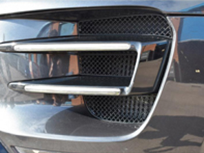 前保险杠不锈钢外格栅套装ZunSport。保时捷95B Macan Turbo - ZPR84814, ZPR84814