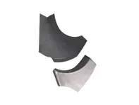 后部内挡泥板支撑板。保时捷 356 / 356A / 356B / 356C - 644550240700, 64450240800, 35651231, 35651232, 64450240605, 64450240505 - PP105SL, PP105SR