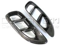 Side air ducts carbon. Porsche 718 Boxster