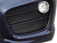 Voorbumper Grillset RVS ZunSport. Porsche Cayman S 981 (handmatig en PDK zonder sensoren) - ZPR47513, ZPR47513B, ZPR47213, ZPR47213B, ZPR46613, ZPR46613B