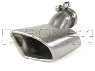 Exhaust OUTER Standard Tail Pipes. Porsche 970 Panamera Turbo - 97011195270, 97011195170
