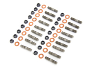 Kit prigionieri testata di scarico in titanio. Porsche 996TT/997TT/GT3/GT2 - 90037813100, 90037822709, 99907507400, 90037822701, 99907353501, 99907507400, 99907353501, 99907507400