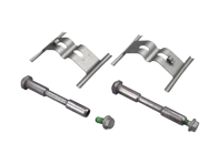 Kit perno pastiglia freno anteriore. Porsche 987 Boxster / 987 Cayman / 996 / 997 - 99635195930, 013234 - URO-013234