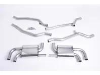 Milltek Sports Exhaust System Non-Resonated (Louder). Porsche 958 Cayenne Turbo 4.8L V8 2010-14 - 95811302450, 95811302451, 958113024BX, 95811302452, 95811302453, 958113030X, 958113030BX, 95811302454, 958113030CX, 95811302350, 95811302351, 958113023CX, 95811302352, 958113029BX, 95811302353, 958113029X, 95811302354, 958113029CX, 95811191020, 95811191021, 95811191022 - SSXPO108