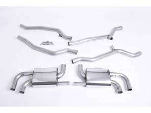 Milltek Sports Exhaust System Non-Resonated (Louder). Porsche 958 Cayenne Turbo 4.8L V8 2010-14 - 95811302450, 95811302451, 958113024BX, 95811302452, 95811302453, 958113030X, 958113030BX, 95811302454, 958113030CX, 95811302350, 95811302351, 958113023CX, 95811302352, 958113029BX, 95811302353, 958113029X, 95811302354, 958113029CX, 95811191020, 95811191021, 95811191022 - SSXPO108