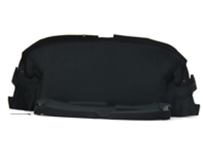 Cabriolet top frame carpet trim in Dark Grey. Porsche 997.1 CABRIO / 997.2 CABRIO - 99755103501B04