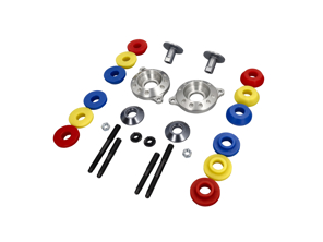 Tunable semi-solid engine mount, Pair. Porsche 991 - M21, M21 Rennline