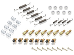 Set bevestigingsdelen remschoen. Porsche 356 - PCG35103301