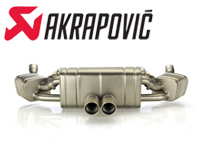 Akrapovic Titanium Exhaust System for Porsche 981 Boxster / 981 Cayman - P-HF738