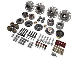 中央锁定车轮螺栓、车轮螺母套件，适用于带 PCCB 陶瓷制动器的 Turbo / GT2 / GT3 - 99704460298