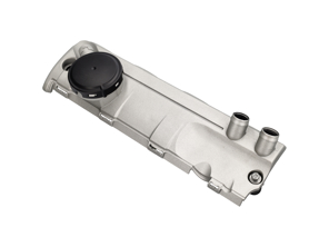 Air / Oil separator Silver cover, Cyl. 5-8  Porsche 957 Cayenne Turbo - 94810723652, 94810723552