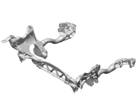 Front suspension crossmember. Porsche 95B Macan S / Turbo - 95B399315B