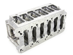 Caja de cojinetes del cigüeñal. Porsche 997.1 3.6L / 3.8L - 99610100708, 99610100706