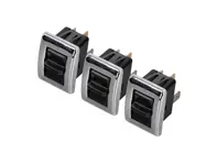 Elektrischer Fensterheber-Schaltersatz. Porsche 911 / 912 1965 bis 1973 - 90161362100