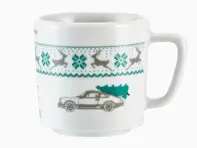 Tazza espresso da collezione Porsche n. 1 – Natale – Ltd. - WAP0500040PCLC