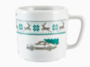 Porsche Collector's espresso cup no. 1 – Christmas – Ltd. - WAP0500040PCLC