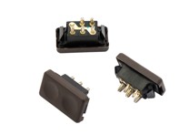 Kit interruptor elevalunas eléctrico marrón. Porsche 924 / 944 - 47795962289S, 477958622  89S