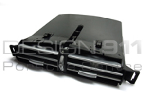 中央通风口北极银。保时捷 996