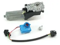 Convertible roof drive mechanism motor. Porsche 996 2004>> / 997 - 99656193301, 99662412200, 99656193300, 99656111300