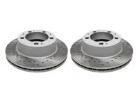 Disco freno posteriore forato (coppia). Porsche 944 Turbo / 928S4 / 928GTS - 95135204101, 95135204103 - 951 352 041 03 rd