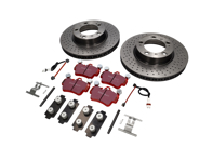 Paquete de discos de freno con pastillas de freno Sport EBC Porsche 997 C2 3.6L - DP32029C, 99635140X01BRE, 99635108802, 95535296000, 99761275601, 99761275901, 99735193903, 99735193905, 99735193907, 99735193908, 1663100877, 1663100887, 99635140500, 99635140501, 99635140502, 99635140600, 99635140601, 99635140602, 09C88011, 9963510880, 1163750210, 99761275600, 99761275900, 1697301970, 1697301980