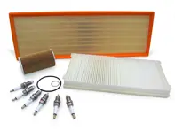 Kit de mantenimiento de servicio para Porsche 996 Turbo 3.6L Aceite, filtros de aire, bujías, + Más - 90012310630, 99610722560, 99611013171, 99657221902, 99917019590