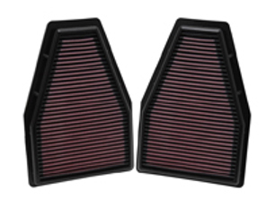 Filtro de aire K&N (PAR) para Porsche 991 - 33-2484, 332484