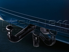 Electrically extendable trailer hitch. Porsche 958 Cayenne - 95804480133