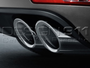 Colas De Escape Deportivas PLATA. porsche macan - 95B04420007